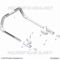 BODY, PASSEGGERO GRAB BAR