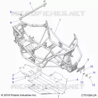 CHASSIS, MAIN FRAME AND SCIARED PLATE