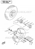 RUOTA ANTERIORE ASSEMBLY-TRAIL BOSS (4910981098026A)