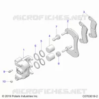 BRAKES, PINZA FRENO POSTERIORE