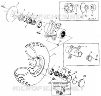 RUOTA ANTERIORE BIG BOSS 6X6 400L W97AE38A (4940814081B007)