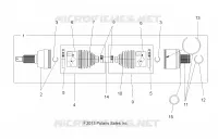 DRIVE TRAIN, DRIVE POSTERIORE ALBERO