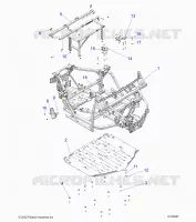 CHASSIS, MAIN FRAME AND SCIARED PLATES