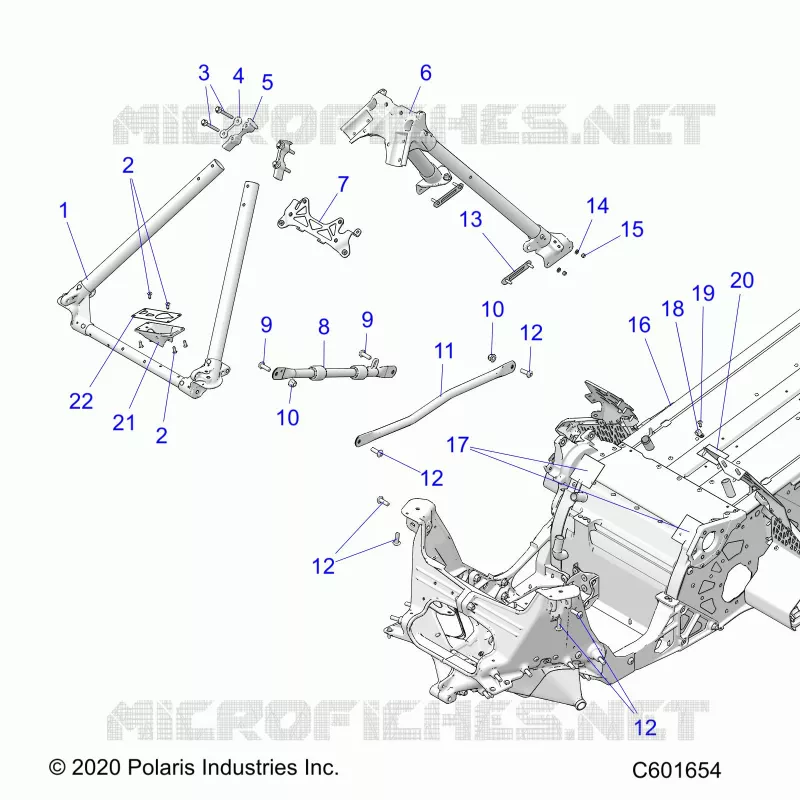 TELAIO, TELAIO ASM. AND OVER STRUCTURE