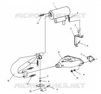 IMPIANTO DI SCARICO XLT TOURING 0963357 and EUROPEAN XLT TOURING E963357 (4931923192C005)