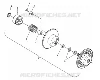 FRIZIONE DRIVEN ASSEMBLY TRAIL DELUXE/0930243 (4923222322028A)