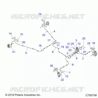 LINEE FRENO AND MASTER CYLINDER