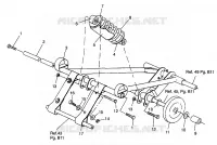 ANTERIORE COPPIA ARM 500 EFI SKS 0962574 and EUROPEAN 500 EFI SKS E962574 (4931983198B013)