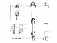 SHOCK (REAR TRACK)(M-10)