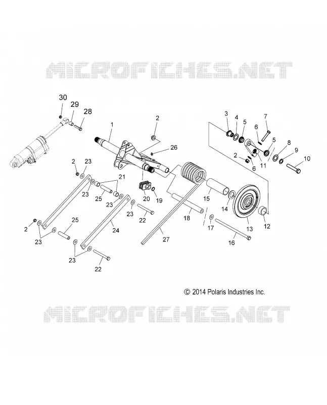 SUSPENSION, POSTERIORE COPPIA ARM