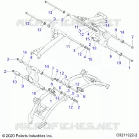 SOSPENSIONE POSTERIORE CONTROL ARM MOUNTING
