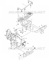RACK ANTERIORE   PARAURTI MONTAGGIO