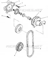 POMPA DELL'ACQUA XLT 0940767, XLT SP 0940667   XLT SKS 0940567 (4925022502036A)