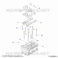 ENGINE, TESTA CILINDRO