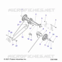 SUSPENSION, POSTERIORE COPPIA ARM