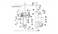 AMMORTIZZATORE POSTERIORE TRACK (PRO X 2)