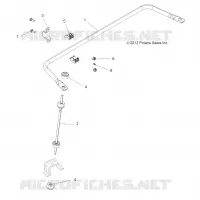 SUSPENSION, TORSION BAR, REAR