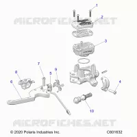 BRAKES, CILINDRO PRINCIPALE ASM.