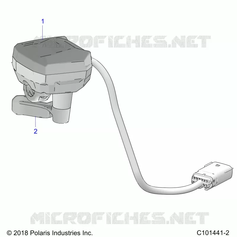 TIMONE, CONTROLS, THROTTLE ASM.