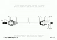 TRASMISSIONE, FRONT HALFSHAFT