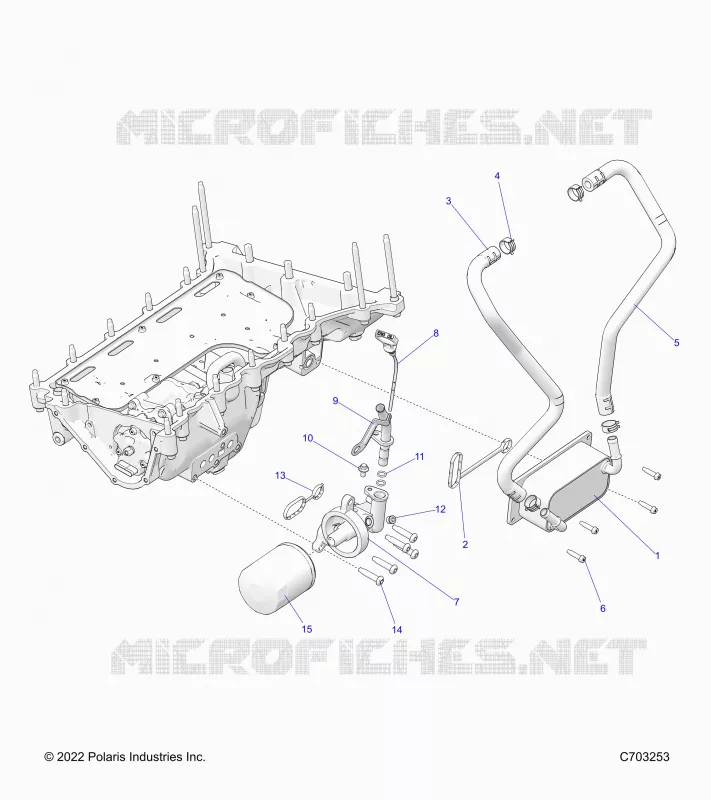 FILTRO DELL'OLIO, OIL COOLER AND RELATED