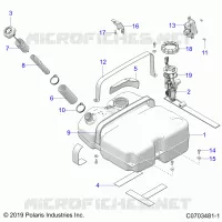 SISTEMA DI ALIMENTAZIONE CARBURANTE, TANK