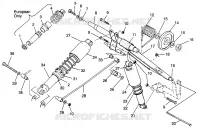 POSTERIORE COPPIA ARM ULTRA TOURING 0975378 and EUROPEAN ULTRA TOURING E975378 (4938133813C004)