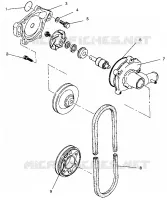 POMPA DELL'ACQUA XLT 0940767, XLT SP 0940667   XLT SKS 0940567 (4925022502036A)