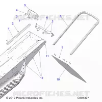TELAIO, REAR ASM.