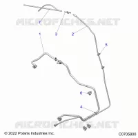 SISTEMA DI ALIMENTAZIONE CARBURANTE, LINES, STD.