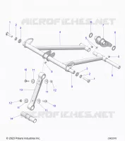 SUSPENSION, ANTERIORE COPPIA ARM