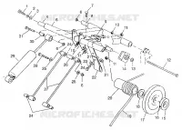POSTERIORE COPPIA ARM 700 XC 0981766 and EUROPEAN 700 XC E981766 (4944154415B014)