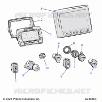 ELETTRICO, DASH INSTRUMENTS AND CONTROLS