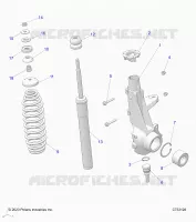 SUSPENSION, ANTERIORE MONTANTE