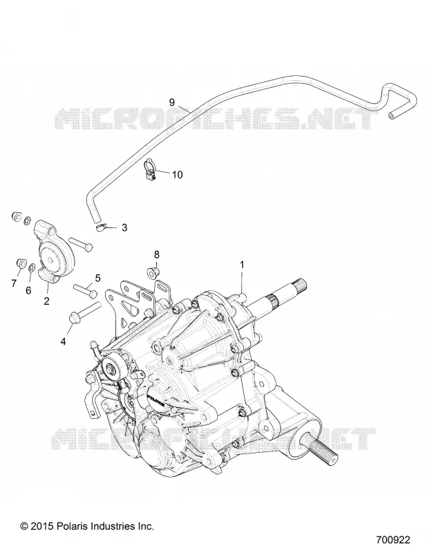 DRIVE TRAIN, MAIN SCATOLA INGRANAGGI MONTAGGIO
