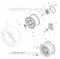 RUOTE, REAR and HUB