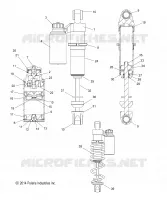 SHOCK ANTERIORE PISTA (7043956)