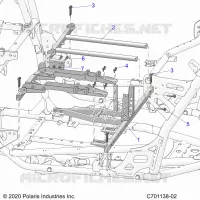 CHASSIS, SEAT AND CENTER CONSOLE MONTAGGIO