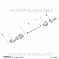 DRIVE TRAIN, HALF POSTERIORE ALBERO