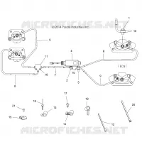 BRAKES, BRAKE LINES AND CILINDRO PRINCIPALE