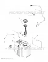 SERBATOIO DI CARBURANTE ASM.