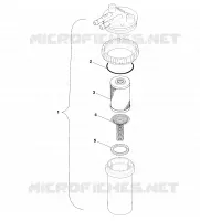 Carburante / separatore