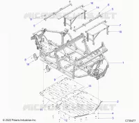 CHASSIS, MAIN FRAME AND SCIARED PLATES