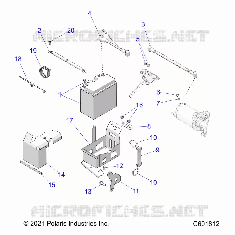 ELETTRICO, BATTERY BOX  ASM.