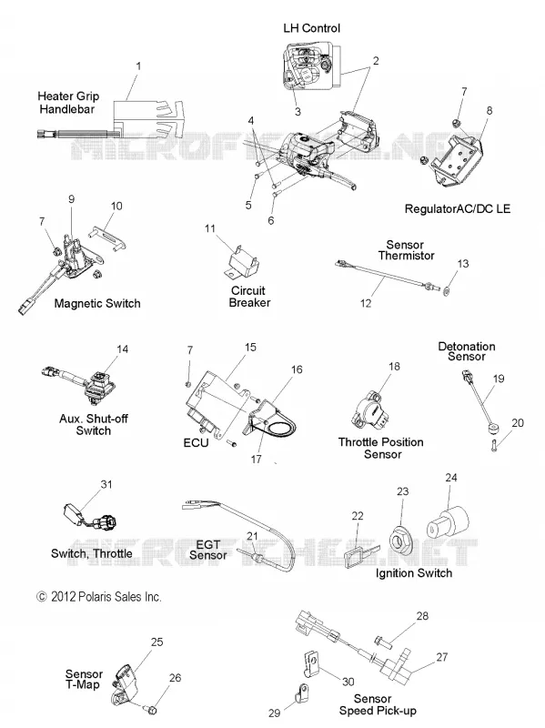 INTERRUTTORI, SENSORI and COMPONENTS