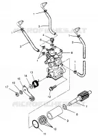 POMPA DELL'OLIO XLT 0970756, XLT SKS 0970556,  and XLT RMK 0970956 (4937693769D005)