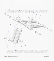 SUSPENSION, ANTERIORE COPPIA ARM
