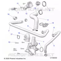 MOTORE, WATERPUMP AND BYPASS