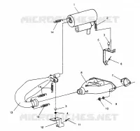IMPIANTO DI SCARICO XLT TOURING 0963357 and EUROPEAN XLT TOURING E963357 (4931923192C005)