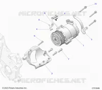 MOTORE, HVAC COMPRESSOR